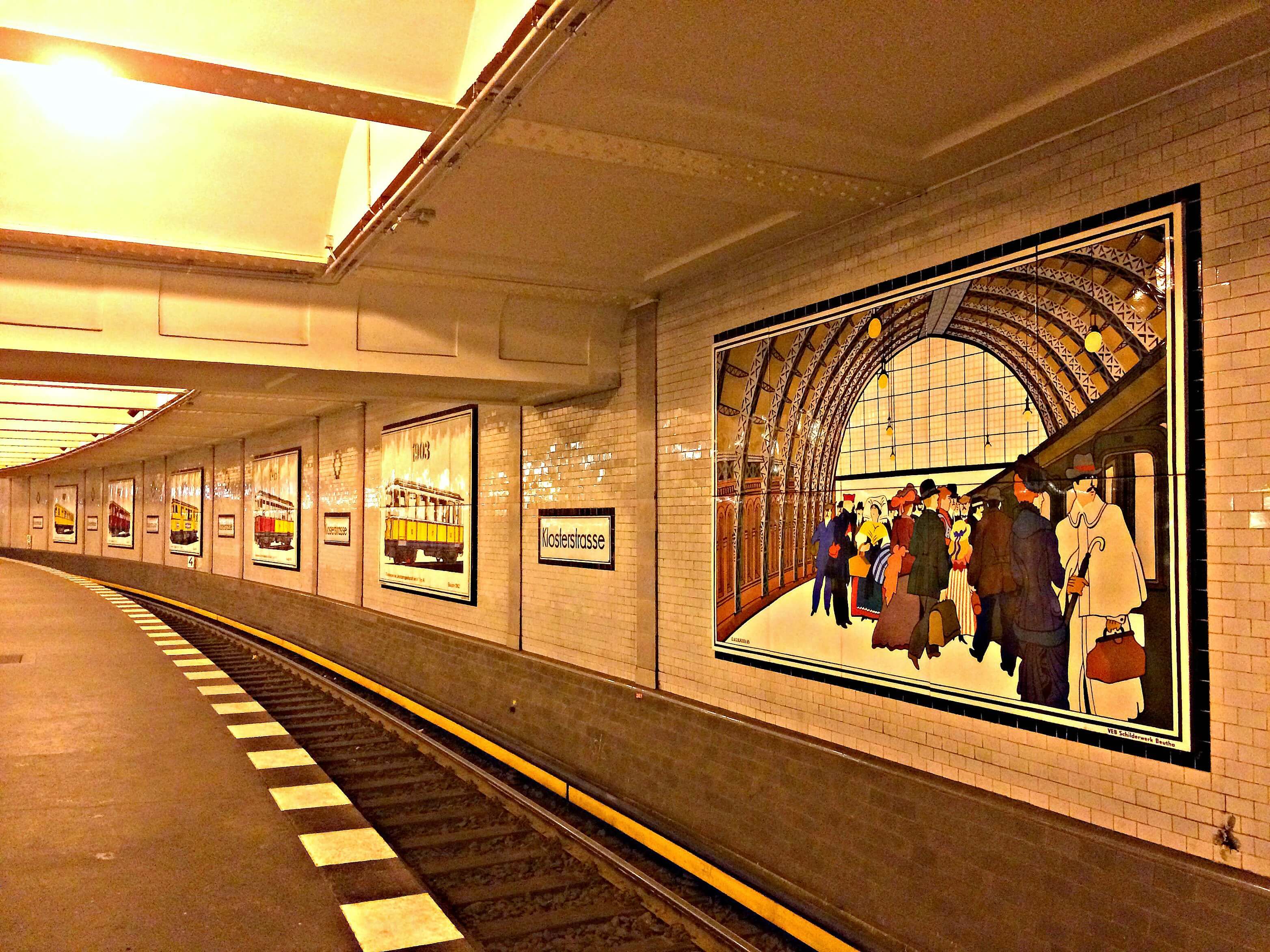 Metrostation Klosterstraße